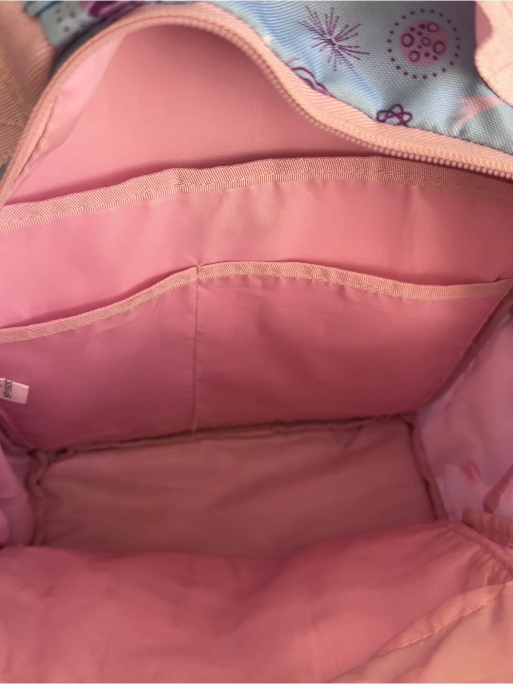 Bento Kids' Light Blue & Pink Space-Print Backpack